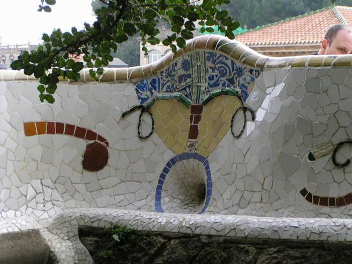 バルセロナの世界遺産グエル公園