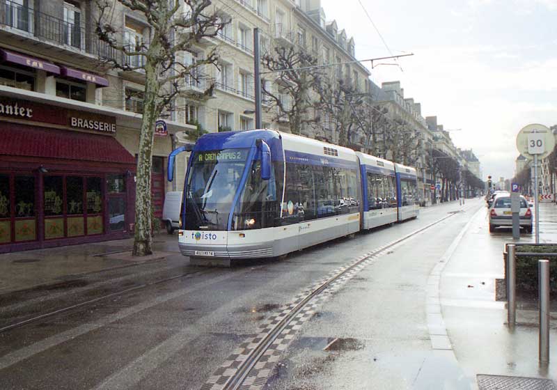 カーンの路面電車/Caen