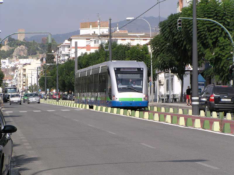 ベレスマラガ（ヴェレスマラガ）の路面電車