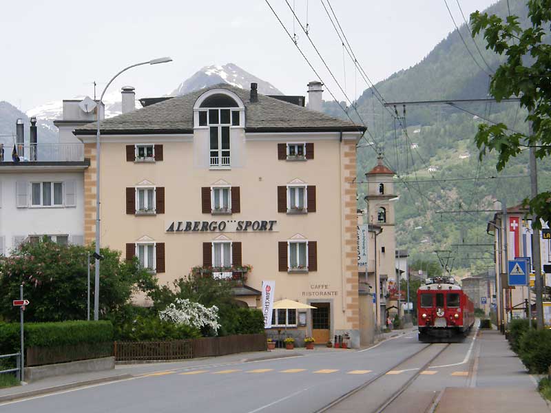 世界遺産レーティッシュ鉄道ベルニナ線レプレーゼ