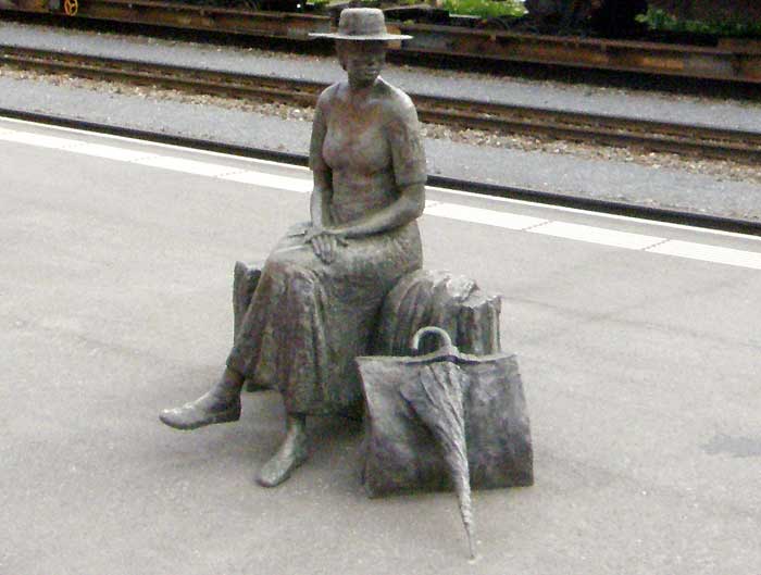 世界遺産レーティッシュ鉄道アルブラ線トゥージス